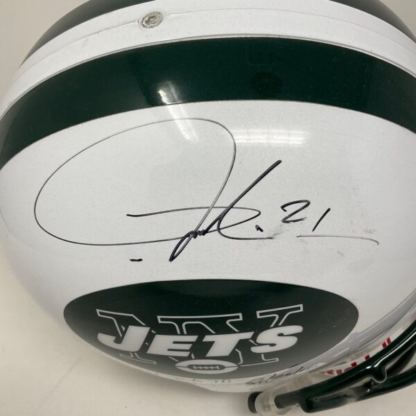 LaDainian Tomlinson Autographed New York Jets Full Size STAT Helmet LE 15/21 Player Hologram - Image 2