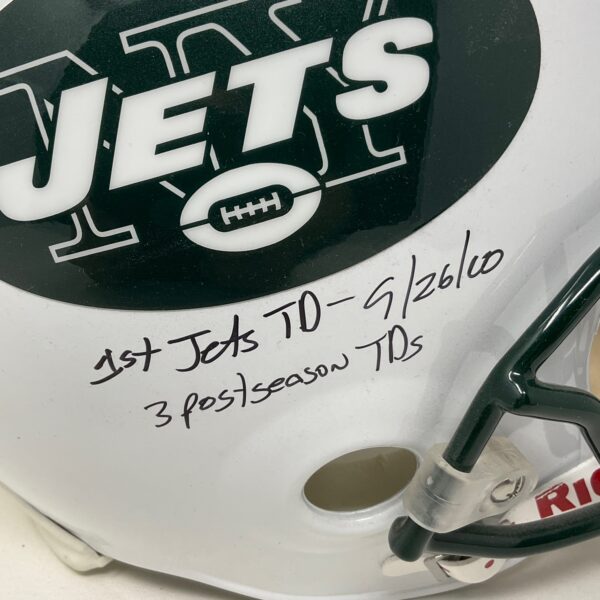 LaDainian Tomlinson Autographed New York Jets Full Size STAT Helmet LE 15/21 Player Hologram - Image 3