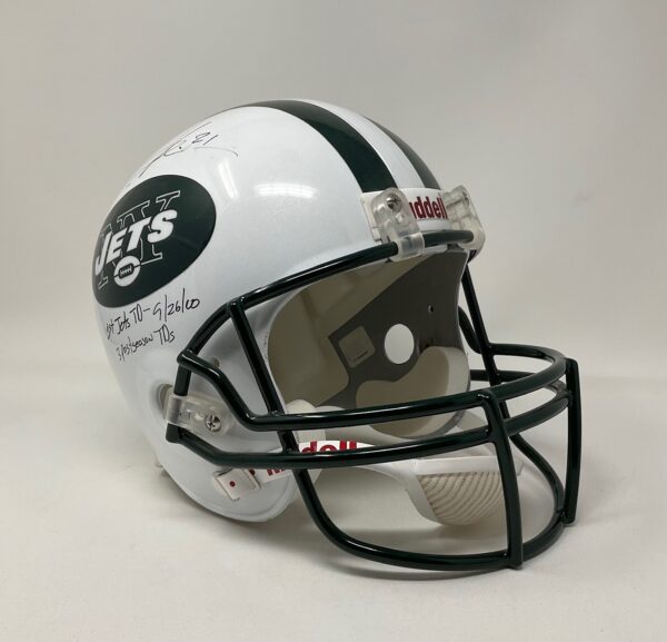 LaDainian Tomlinson Autographed New York Jets Full Size STAT Helmet LE 15/21 Player Hologram - Image 4