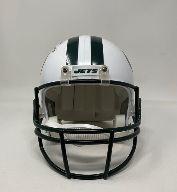 Curtis Martin Autographed New York Jets HOF 12 Full Size Helmet Beckett COA - Image 4