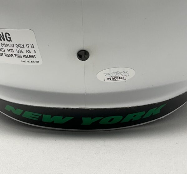 New York Jets Sack Exchange Autographed Full Size Lunar Eclipse Helmet W/ Visor JSA COA - Image 8