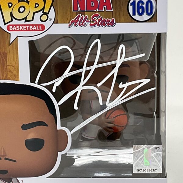 Dennis Rodman Autographed Detroit Pistons Funko Pop Beckett - Image 2