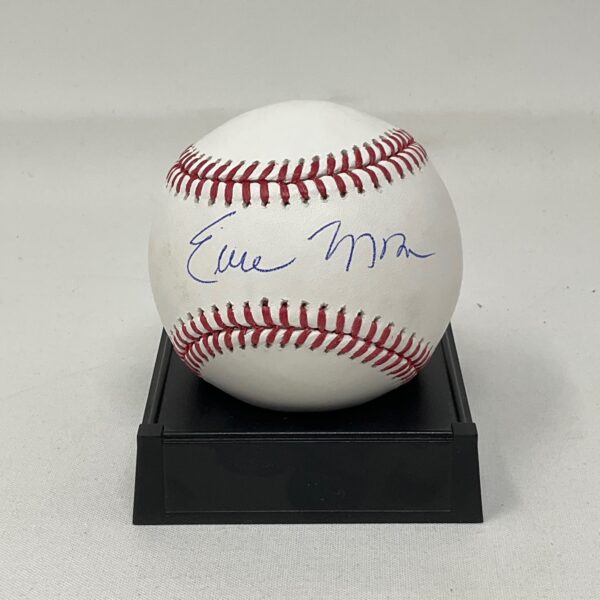 Earl Monroe Autographed NBA New York Knicks ROML Baseball JSA COA