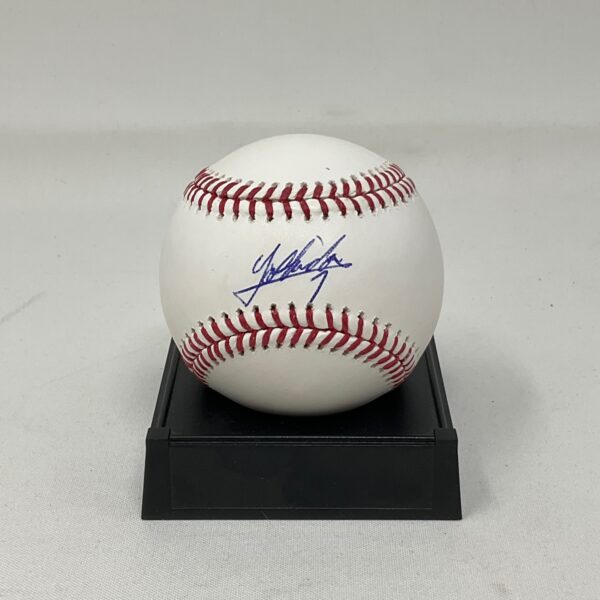 Masataka Yoshida Autographed Boston Red Sox ROML Baseball JSA COA
