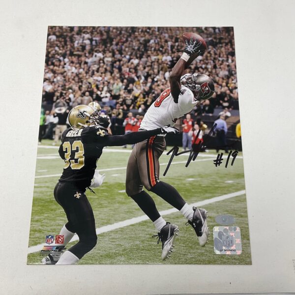 Mike Williams Autographed Tampa Bay Buccaneers 8X10 Photo Creative Sports