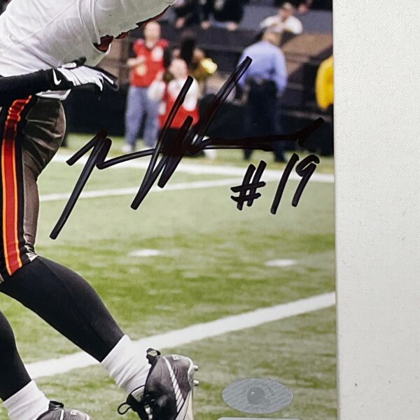 Mike Williams Autographed Tampa Bay Buccaneers 8X10 Photo Creative Sports - Image 2