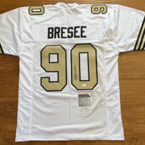 Bryan Bresee Autographed New Orleans Saints Pro Style Jersey JSA COA
