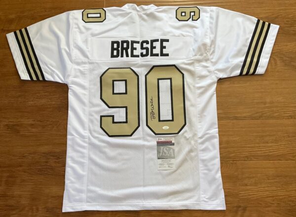 Bryan Bresee Autographed New Orleans Saints Pro Style Jersey JSA COA
