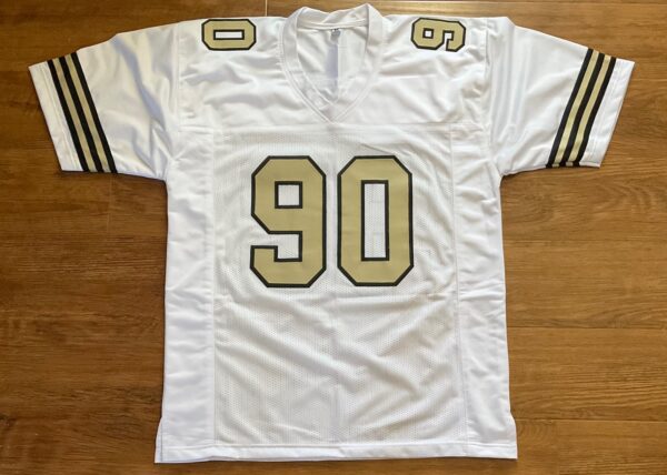 Bryan Bresee Autographed New Orleans Saints Pro Style Jersey JSA COA - Image 3