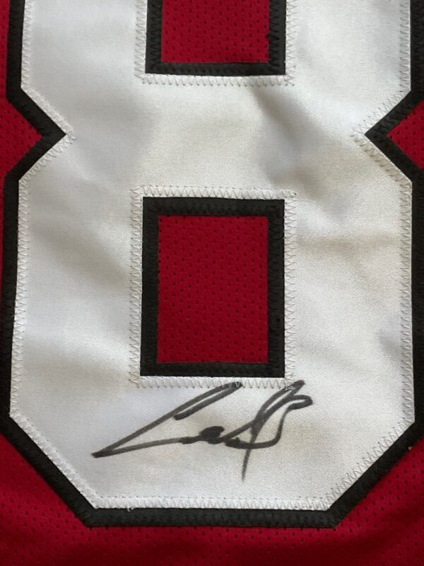 Cuba Gooding Jr. Autographed Rod Tidwell Cardinals Jerry Maguire Movie Style Jersey Beckett - Image 2