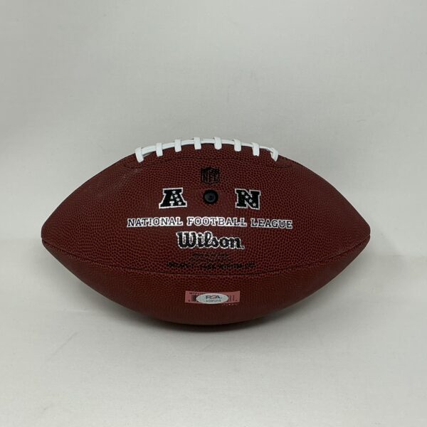 Rashod Bateman Autographed Baltimore Ravens Wilson NFL Football PSA/DNA - Image 4