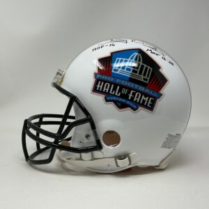Tony Dungy Autographed Indianapolis Colts Authentic Full Size Hall of Fame Helmet JSA COA