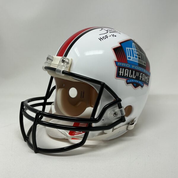 Tony Dungy Autographed Indianapolis Colts Authentic Full Size Hall of Fame Helmet JSA COA - Image 3