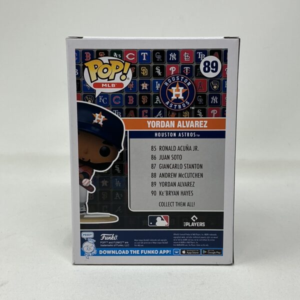 Yordan Alvarez Autographed Houston Astros Funko Pop #89 Beckett - Image 4