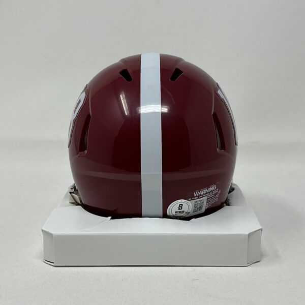 Jalen Milroe Autographed Alabama Crimson Tide College Mini Helmet Beckett - Image 5