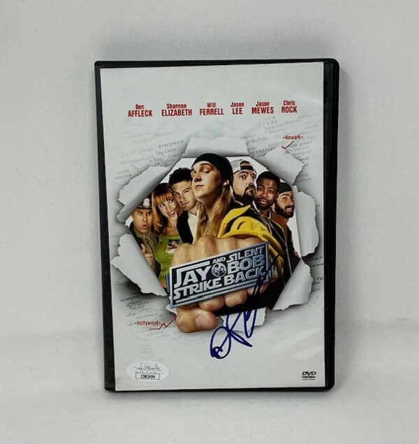 Chris Rock Autographed Comedian Jay and Silent Bob Strike Back DVD Insert JSA COA