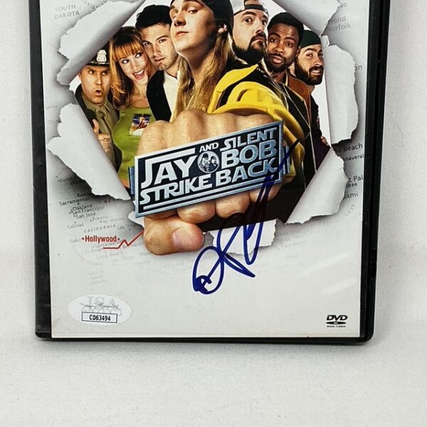 Chris Rock Autographed Comedian Jay and Silent Bob Strike Back DVD Insert JSA COA - Image 2