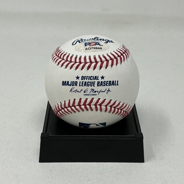 Shaboozey Autographed Music Singer A Bar Song ROML Baseball PSA - Image 2