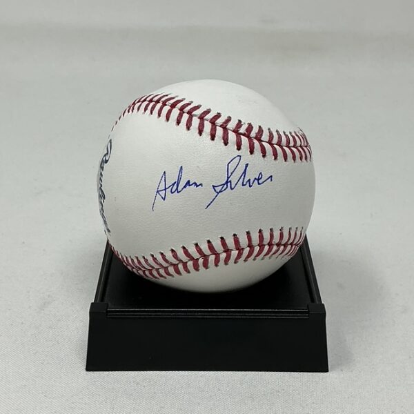 Adam Silver Autographed NBA Commissioner ROML Baseball PSA