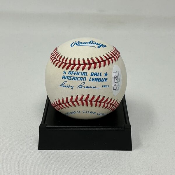 George Kell Autographed Detroit Tigers OAL Baseball JSA COA - Image 2
