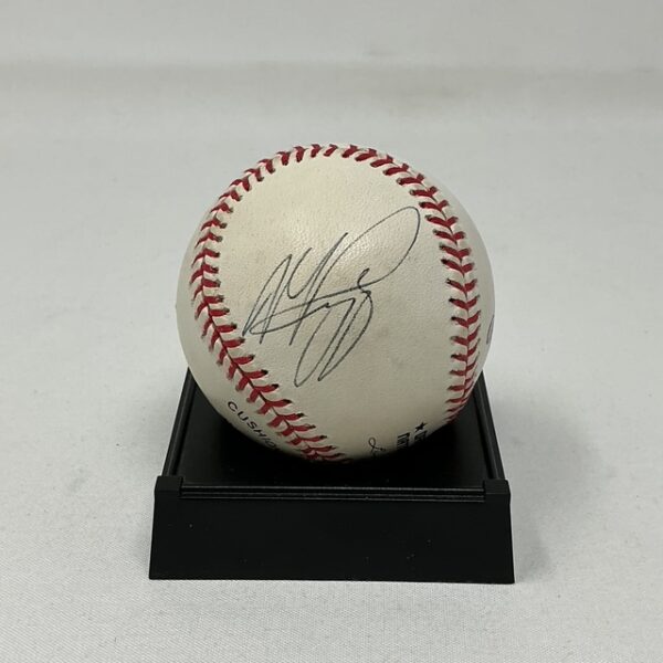 Mike Piazza Autographed New York Mets ONL Baseball JSA COA