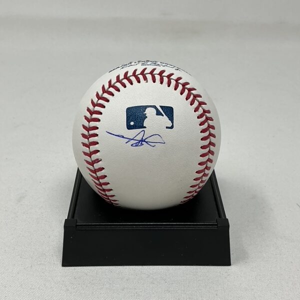 Leo De Vries Autographed San Diego Padres ROML Baseball JSA COA