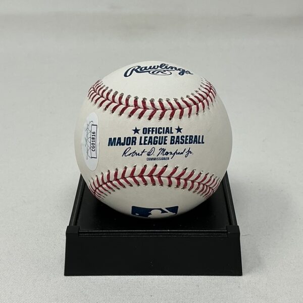 Forrest Whitley Autographed Tampa Bay Rays ROML Baseball JSA COA - Image 2