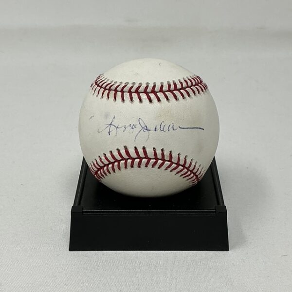 Reggie Jackson Autographed New York Yankees ROML Baseball JSA COA