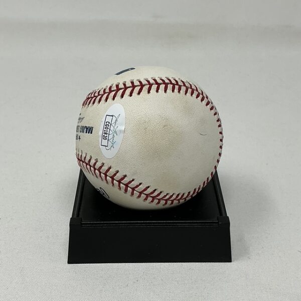 Reggie Jackson Autographed New York Yankees ROML Baseball JSA COA - Image 3