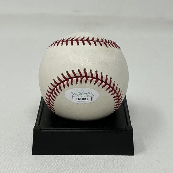 Tom Glavine Autographed Atlanta Braves ROML Baseball JSA COA - Image 2