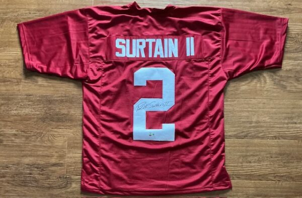 Patrick Surtain II Autographed Alabama Crimson Tide College Style Jersey Beckett