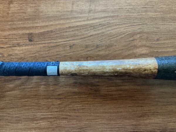 Justice Bigbie Autographed Detroit Tigers Prospect 2025 Game Used Cracked Bat - Image 8