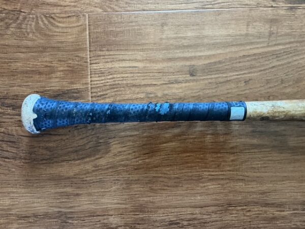 Justice Bigbie Autographed Detroit Tigers Prospect 2025 Game Used Cracked Bat - Image 9