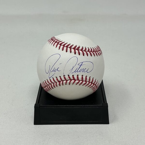 Rick Pitino Autographed St. Johns Red Storm Basketball Head Coach ROML Baseball JSA COA