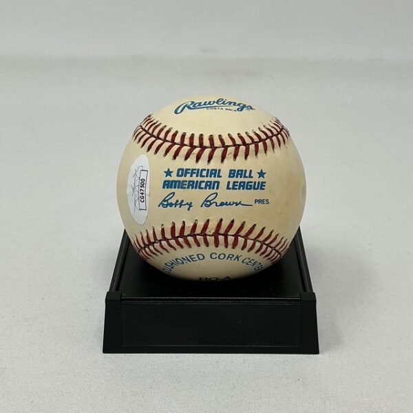 Ken Griffey Jr. Autographed Seattle Mariners OAL Baseball JSA COA - Image 3