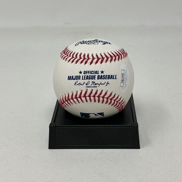 Harley Cameron Autographed AEW Wrestler ROML Baseball JSA COA - Image 2
