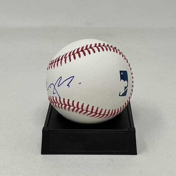 George Lopez Autographed Stand-Up Comedian Actor ROML Baseball JSA COA - Image 3