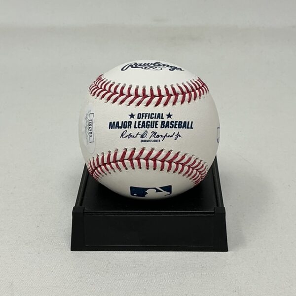 George Lopez Autographed Stand-Up Comedian Actor ROML Baseball JSA COA - Image 5