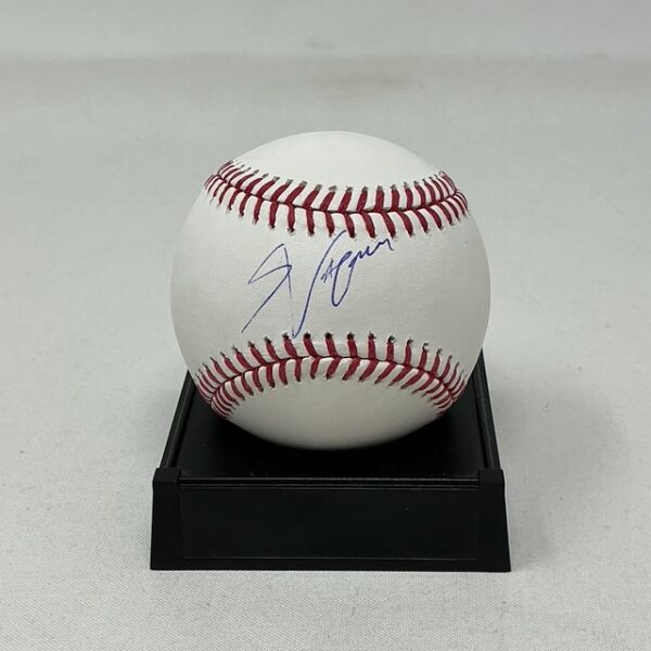 Stephanie Vaquer Autographed WWE RAW Wrestler ROML Baseball JSA COA