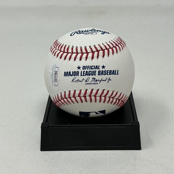 Stephanie Vaquer Autographed WWE RAW Wrestler ROML Baseball JSA COA - Image 2