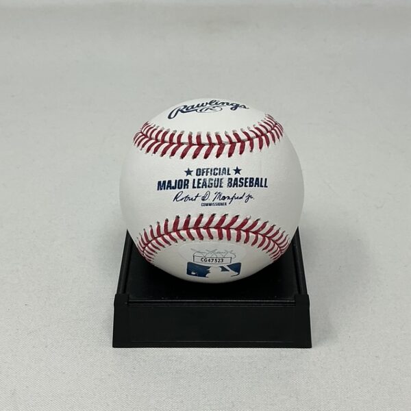 Malik Nabers Autographed NFL New York Giants ROML Baseball JSA COA - Image 2