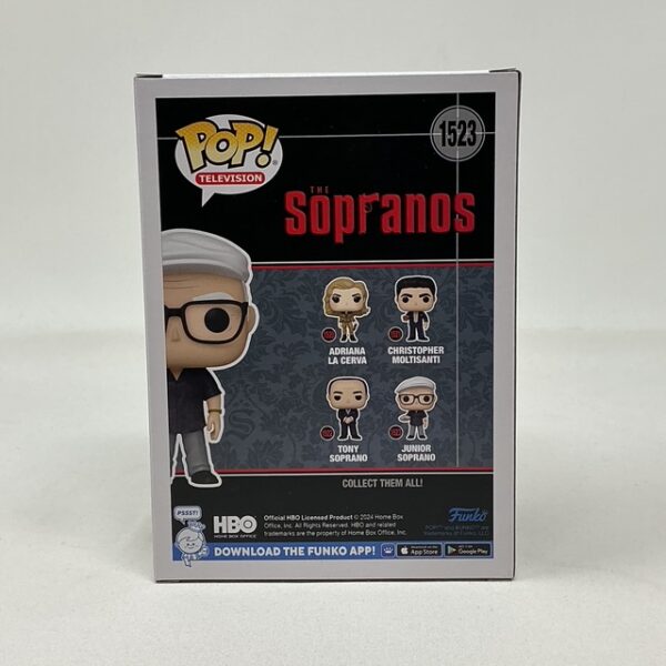 Dominic Chianese Autographed Junior Soprano The Sopranos #1523 Funko Pop Beckett - Image 4