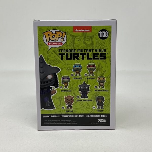 Kevin Nash Autographed TMNT Super Shredder #1138 Funko Pop PSA COA - Image 4