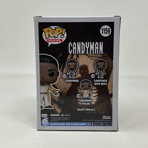 Michael Hargrove Autographed Sherman Fields Candyman #1159 Funko Pop Beckett - Image 4