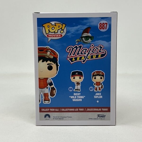 Tom Berenger Autographed Jake Taylor Major League #887 Funko Pop JSA COA - Image 6