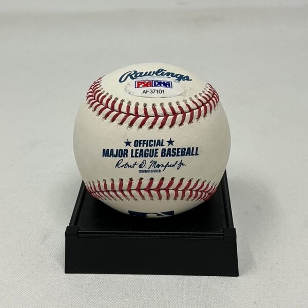 Elizabeth Warren Autographed United States senator of Massachusetts ROML Baseball PSA/DNA - Image 4