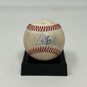 Cavan Biggio Autographed Game Used Eastern League Minor League Baseball Beckett