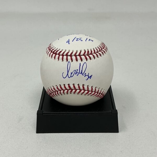 Jose Martinez Autographed St. Louis Cardinals 1st MLB HR ROML Baseball Beckett
