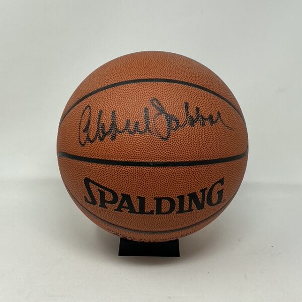 Kareem Abdul-Jabbar Autographed Los Angeles Lakers NBA Spalding Basketball JSA