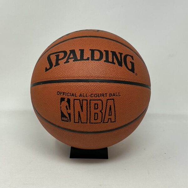 Kareem Abdul-Jabbar Autographed Los Angeles Lakers NBA Spalding Basketball JSA - Image 3